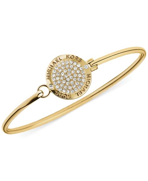 michael kors armreifen gold|michael kors gold bracelet women.